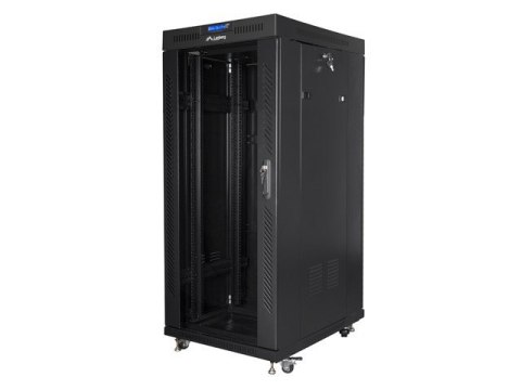 Lanberg LANBERG SZAFA STOJĄCA RACK 19" 27U 600X600 DRZWI SZKLANE LCD CZARNA FF01-6627-12BL (FLAT PACK) Lanberg LANBERG SZAFA STOJĄCA RACK 19" 27U 600X600 DRZWI SZKLANE LCD CZARNA FF01-6627-12BL (FLAT PACK)