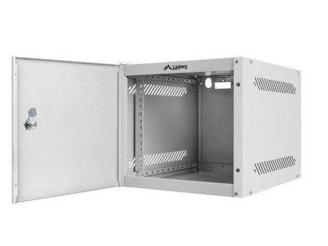 Lanberg LANBERG SZAFA WISZĄCA RACK 10" 4U 280X310 SZARA, DRZWI METALOWE (FLAT PACK) WF10-2304-00S Lanberg LANBERG SZAFA WISZĄCA RACK 10" 4U 280X310 SZARA, DRZWI METALOWE (FLAT PACK) WF10-2304-00S