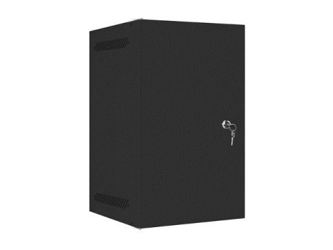 Lanberg LANBERG SZAFA WISZĄCA RACK 10" 9U 280X310 CZARNA, DRZWI METALOWE (FLAT PACK) WF10-2309-00B Lanberg LANBERG SZAFA WISZĄCA RACK 10" 9U 280X310 CZARNA, DRZWI METALOWE (FLAT PACK) WF10-2309-00B