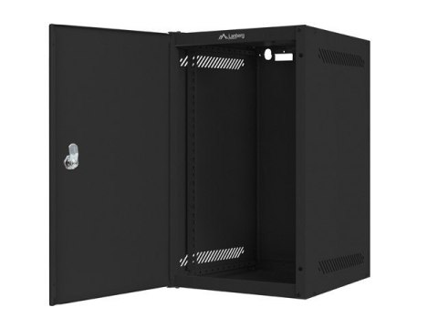 Lanberg LANBERG SZAFA WISZĄCA RACK 10" 9U 280X310 CZARNA, DRZWI METALOWE (FLAT PACK) WF10-2309-00B Lanberg LANBERG SZAFA WISZĄCA RACK 10" 9U 280X310 CZARNA, DRZWI METALOWE (FLAT PACK) WF10-2309-00B