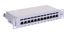 Lanberg Patch panel Lanberg PPF6-9012-S (1U; 10
