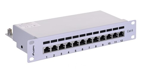 Lanberg Patch panel Lanberg PPF6-9012-S (1U; 10"; kat. 6; FTP; 12xRJ-45) Lanberg Patch panel Lanberg PPF6-9012-S (1U; 10"; kat. 6; FTP; 12xRJ-45)