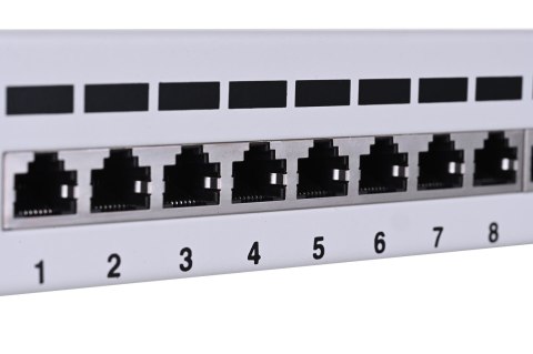 Lanberg Patch panel Lanberg PPF6-9012-S (1U; 10"; kat. 6; FTP; 12xRJ-45) Lanberg Patch panel Lanberg PPF6-9012-S (1U; 10"; kat. 6; FTP; 12xRJ-45)