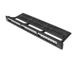 Lanberg Patch panel Lanberg PPKS-1124-B (1U; 19