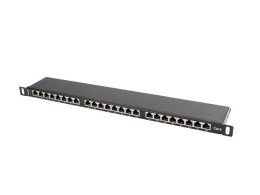 Lanberg Patch panel Lanberg PPS6-0024-B (0.5U; kat. 6)