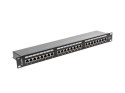 Lanberg Patch panel Lanberg PPS6-1024-B (1U; kat. 6; 24xRJ-45)