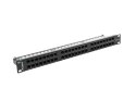 Lanberg Patch panel Lanberg PPU5-1048-B (1U; 19"; kat. 5e; 48xRJ-45)