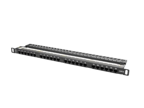 Lanberg Patch panel Lanberg PPU6-0024-B (0.5U; kat. 6; 24xRJ-45) Lanberg Patch panel Lanberg PPU6-0024-B (0.5U; kat. 6; 24xRJ-45)