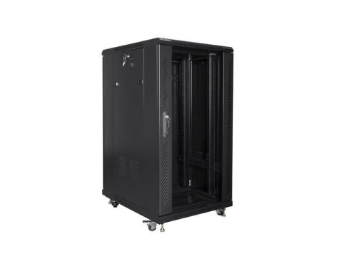 Lanberg Szafa rack Lanberg FF01-6822-12B (22U; 19''; 1160 mm / 600mm / 800 mm; stojąca; Szklane; 800 kg; kolor czarny) Lanberg Szafa rack Lanberg FF01-6822-12B (22U; 19''; 1160 mm / 600mm / 800 mm; stojąca; Szklane; 800 kg; kolor czarny)