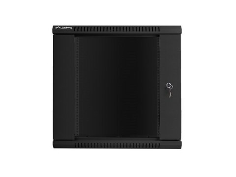 Lanberg Szafa rack Lanberg WF01-6612-10B (12U; 635mm / 600mm / 600 mm; wisząca; Szklane; 19''; kolor czarny) Lanberg Szafa rack Lanberg WF01-6612-10B (12U; 635mm / 600mm / 600 mm; wisząca; Szklane; 19''; kolor czarny)