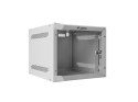 Lanberg Szafa rack Lanberg WF10-2304-10S (4U; 240mm / 280mm / 310 mm; wisząca; Szklane; 10"; kolor szary)