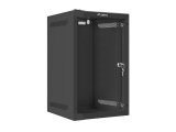 Lanberg Szafa rack Lanberg WF10-2309-10B (9U; 462mm / 280mm / 310 mm; wisząca; Szklane; 10