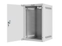 Lanberg Szafa rack Lanberg WF10-2309-10S (9U; 462mm / 280mm / 310 mm; wisząca; Szklane; 10"; kolor szary)