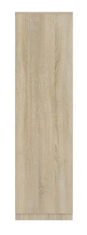 TOP E SHOP SZAFA GARDEROBA DRZWI PÓŁKI SD-50 DĄB SONOMA