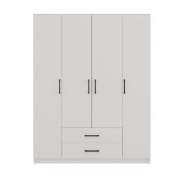 TOP E SHOP SZAFA ROMANA 160X205 BIAŁA BEZ LUSTRA
