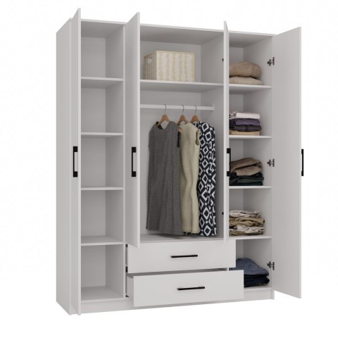 TOP E SHOP SZAFA ROMANA 160X205 BIAŁA BEZ LUSTRA TOP E SHOP SZAFA ROMANA 160X205 BIAŁA BEZ LUSTRA