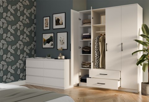 TOP E SHOP SZAFA ROMANA 160X205 BIAŁA BEZ LUSTRA TOP E SHOP SZAFA ROMANA 160X205 BIAŁA BEZ LUSTRA