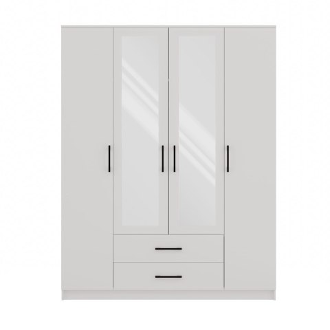 TOP E SHOP SZAFA ROMANA 160X205 BIAŁA Z LUSTREM TOP E SHOP SZAFA ROMANA 160X205 BIAŁA Z LUSTREM