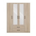 TOP E SHOP SZAFA ROMANA 160X205 SONOMA Z LUSTREM