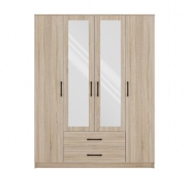 TOP E SHOP SZAFA ROMANA 160X205 SONOMA Z LUSTREM