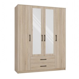 TOP E SHOP SZAFA ROMANA 160X205 SONOMA Z LUSTREM