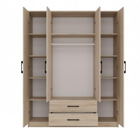 TOP E SHOP SZAFA ROMANA 160X205 SONOMA Z LUSTREM TOP E SHOP SZAFA ROMANA 160X205 SONOMA Z LUSTREM