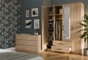 TOP E SHOP SZAFA ROMANA 160X205 SONOMA Z LUSTREM
