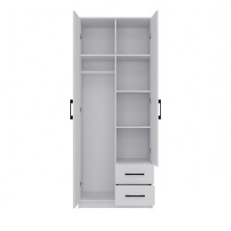 TOP E SHOP SZAFA ROMANA 80X205 BIAŁA Z LUSTREM