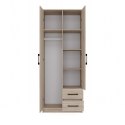 TOP E SHOP SZAFA ROMANA 80X205 SONOMA Z LUSTREM
