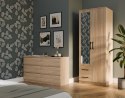 TOP E SHOP SZAFA ROMANA 80X205 SONOMA Z LUSTREM