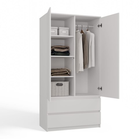 TOP E SHOP SZAFA SS-90 MALWA BIAŁY TOP E SHOP SZAFA SS-90 MALWA BIAŁY