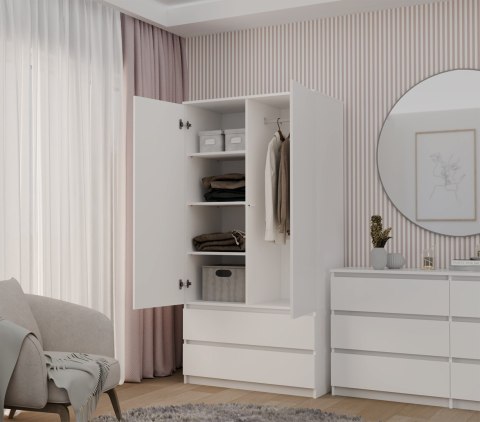 TOP E SHOP SZAFA SS-90 MALWA BIAŁY TOP E SHOP SZAFA SS-90 MALWA BIAŁY