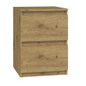 TOP E SHOP M2 MALWA STOLIK NOCNY 2 SZUFLADY ARTISAN