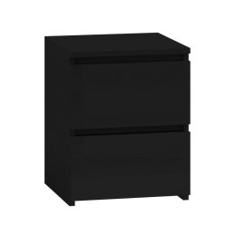 TOP E SHOP M2 MALWA STOLIK NOCNY 2 SZUFLADY CZARNY