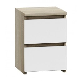TOP E SHOP M2 MALWA STOLIK NOCNY 2 SZUFLADY SONOMA MIX