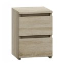 TOP E SHOP M2 MALWA STOLIK NOCNY 2 SZUFLADY SONOMA