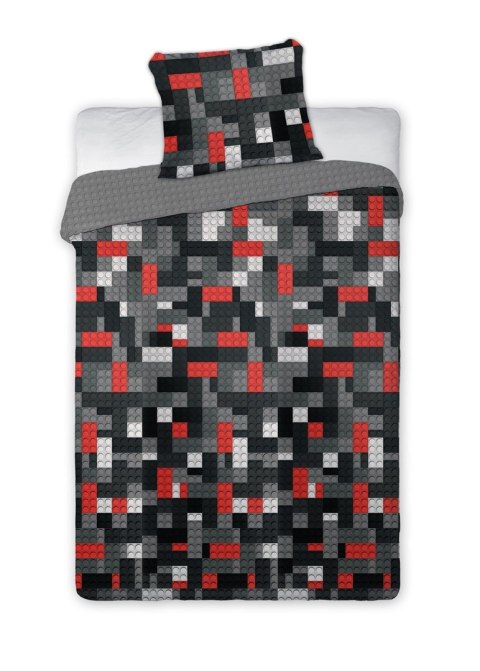 Faro Pościel młodzieżowa KLOCKI LEGO komplet 140x200cm + poduszka 70x90cm Faro Pościel młodzieżowa KLOCKI LEGO komplet 140x200cm + poduszka 70x90cm