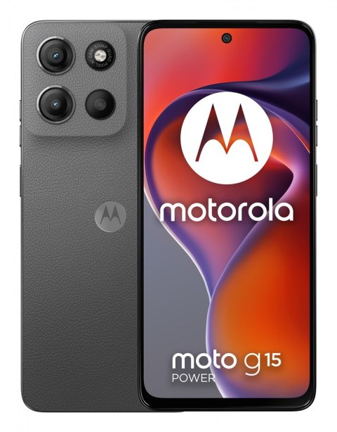 Motorola Smartfon Motorola Moto G15 Power 8/256GB Gravity Grey Motorola Smartfon Motorola Moto G15 Power 8/256GB Gravity Grey