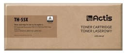 ACTIS Actis TH-55X Toner (zamiennik HP 55X CE255X, Canon CRG-724H; Standard; 12500 stron; czarny)