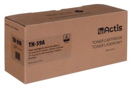 ACTIS Actis TH-59A Toner (zamiennik HP CF259A; Supreme; 3000 stron; czarny) z chipem monitorującym poziom tonera. Zalecamy wyłączenie 