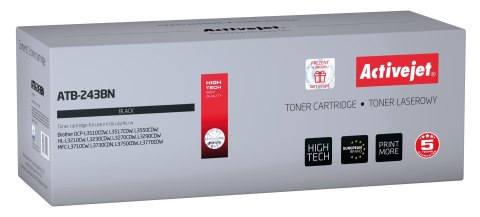 Activejet Activejet ATB-243BN Toner (zamiennik Brother TN-243BK; Supreme; 1000 stron; czarny) Activejet Activejet ATB-243BN Toner (zamiennik Brother TN-243BK; Supreme; 1000 stron; czarny)