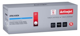 Activejet Activejet ATB-243CN Toner (zamiennik Brother TN-243C; Supreme; 1000 stron; niebieski)
