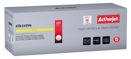Activejet Activejet ATB-243YN Toner (zamiennik Brother TN-243Y; Supreme; 1000 stron; Żółty)