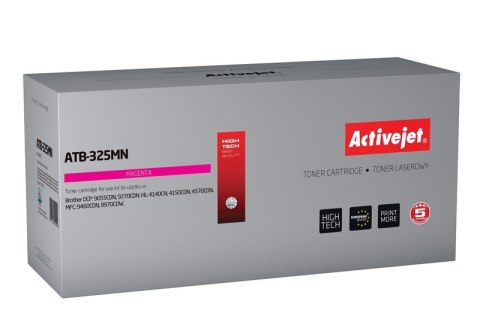 Activejet Activejet ATB-325MN Toner (zamiennik Brother TN-325M; Supreme; 3500 stron; czerwony) Activejet Activejet ATB-325MN Toner (zamiennik Brother TN-325M; Supreme; 3500 stron; czerwony)