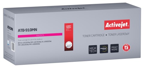 Activejet Activejet ATB-910MN Toner (zamiennik Brother TN910M; Supreme; 9000 stron; czerwony) Activejet Activejet ATB-910MN Toner (zamiennik Brother TN910M; Supreme; 9000 stron; czerwony)