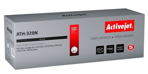 Activejet Activejet ATH-320N Toner (zamiennik HP 128A CE320A; Supreme; 2000 stron; czarny) Activejet Activejet ATH-320N Toner (zamiennik HP 128A CE320A; Supreme; 2000 stron; czarny)