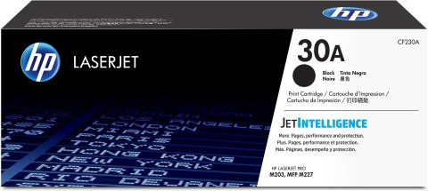 Hewlett-Packard Toner HP czarny HP 30A, HP30A=CF230A, 1600 str. Hewlett-Packard Toner HP czarny HP 30A, HP30A=CF230A, 1600 str.