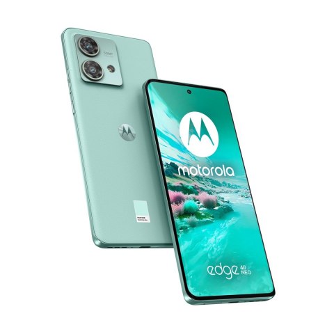 Motorola Smartfon Motorola Edge 40 NEO 12/256GB 6,55" OLED 1080xx2400 5000mAh Dual SIM 5G Soothing Sea Motorola Smartfon Motorola Edge 40 NEO 12/256GB 6,55" OLED 1080xx2400 5000mAh Dual SIM 5G Soothing Sea