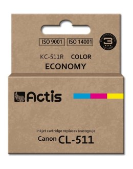 ACTIS Actis KC-511R Tusz (zamiennik Canon CL-511; Standard; 12 ml; kolor)