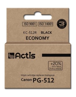 ACTIS Actis KC-512R Tusz (zamiennik Canon PG-512; Standard; 15 ml; czarny)